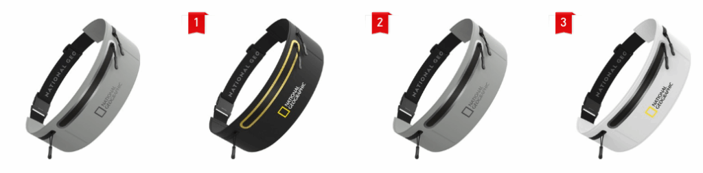 내셔널지오그래픽 핸드폰수납 모바일 러닝벨트