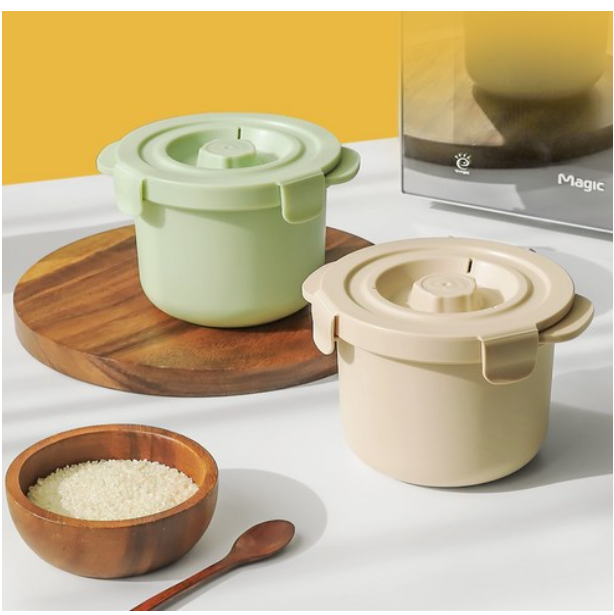 칼로쿡 전자레인지 저당밥솥 크림