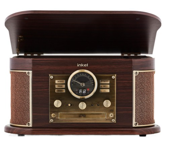 인켈 LP 올인원 블루투스 오디오 CD 플레이어 턴테이블